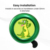 Kids Bike Bell with Streamers – Multicolor Handlebar Accessory